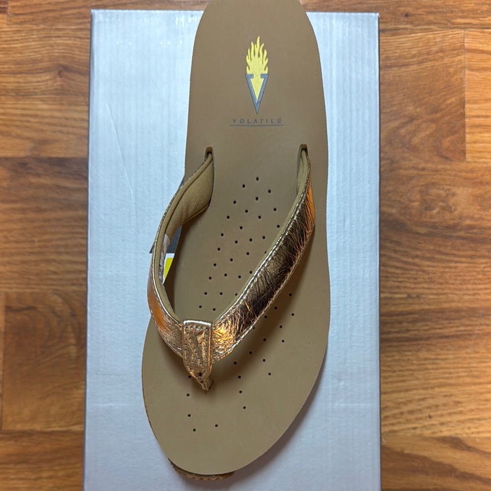 Volatile Neville Metallic Wedge